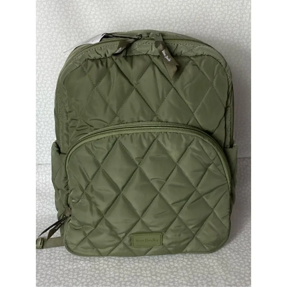 VERA BRADLEY ULTRALIGHT SMALL COMPACT BACKPACK - SAGE